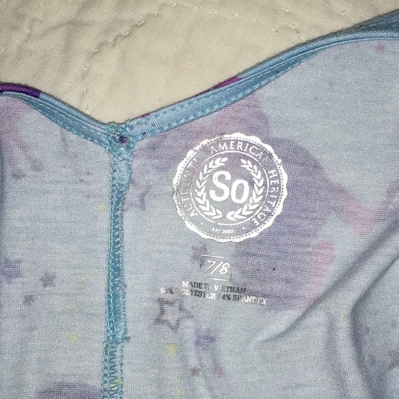 Little girls sz 7/8 so dress unicorn NWOT - Picture 2 of 3